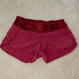 Lululemon speed up shorts